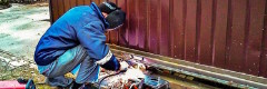 сварка ворот в Качканаре